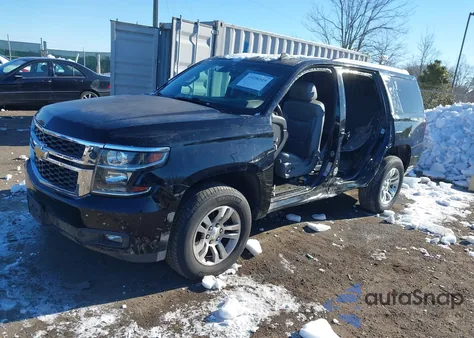 2015 Chevrolet Tahoe Lt z USA, uszkodzony, nr VIN 1GNSKBKC1FR112985